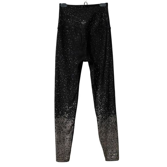Beyond Yoga Alloy Ombre High Waisted Legging Small Iridescent Sparkle Celeb JLo - Picture 5 of 13